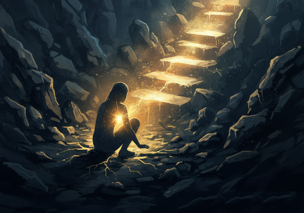 El punto de quiebre: cuando tocar fondo se vuelve tu despertar